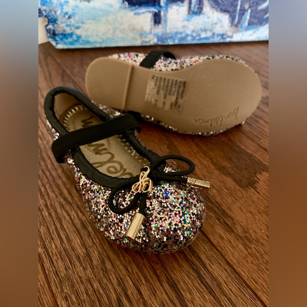 Glitter Sam Edelman Felicia Ballet Flats - Picture 17 of 17
